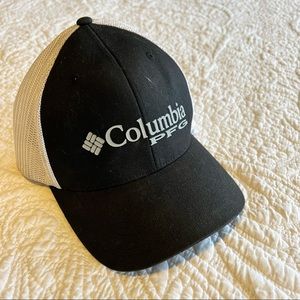 Black Columbia PFG fishing hat